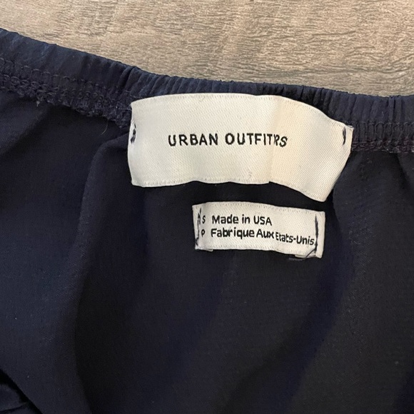 UO navy strapless jumpsuit - Picture 2 of 3